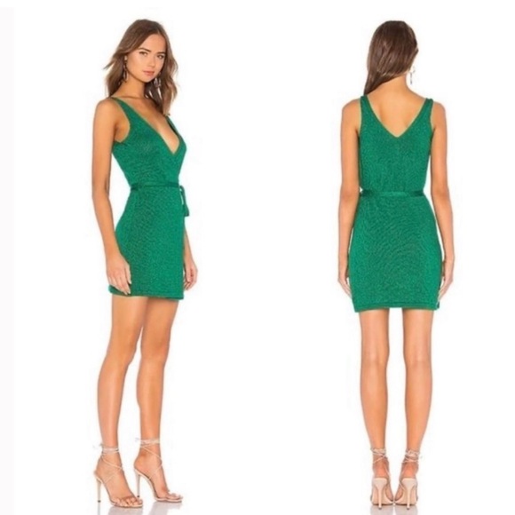 Lovers + Friends Beautiful New Green Dress - Picture 3 of 10